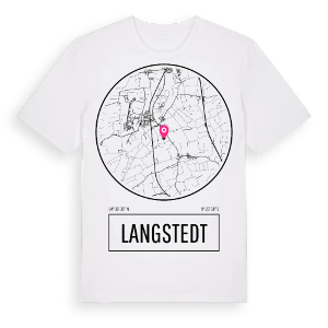 Langstedt t-shirt – ekologisk bomull t-shirt från Pinshirt