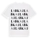 Lankau ordlek t-shirt