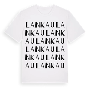 Lankau ordlek t-shirt – ekologisk bomull t-shirt från Pinshirt