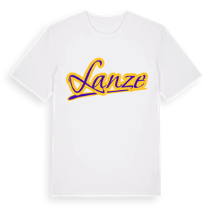 Lanze baseball t-shirt – ekologisk bomull t-shirt från Pinshirt