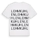 Lehmkuhlen ordlek t-shirt
