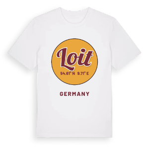 Loit cirkel t-shirt – ekologisk bomull t-shirt från Pinshirt