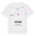 Lüchow karta t-shirt
