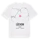 Lüchow karta t-shirt