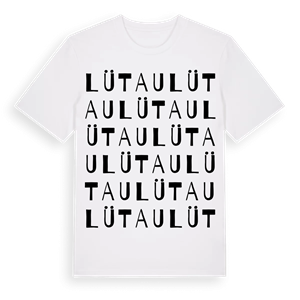 Lütau ordlek t-shirt – ekologisk bomull t-shirt från Pinshirt