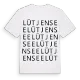 Lütjensee ordlek t-shirt
