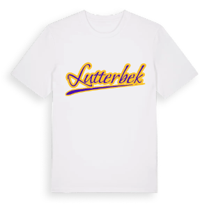 Lutterbek baseball t-shirt – ekologisk bomull t-shirt från Pinshirt