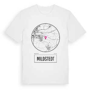 Mildstedt t-shirt – ekologisk bomull t-shirt från Pinshirt