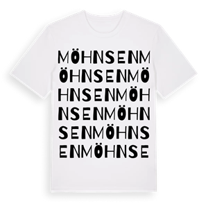 Möhnsen ordlek t-shirt – ekologisk bomull t-shirt från Pinshirt