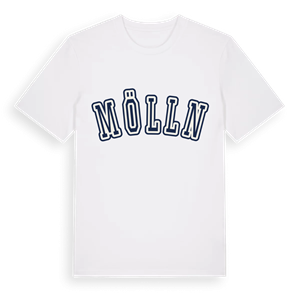Mölln college t-shirt – ekologisk bomull t-shirt från Pinshirt