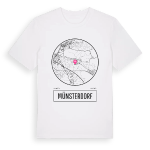 Münsterdorf t-shirt – ekologisk bomull t-shirt från Pinshirt