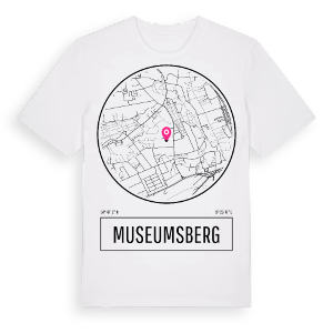 Museumsberg t-shirt – ekologisk bomull t-shirt från Pinshirt