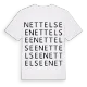 Nettelsee ordlek t-shirt