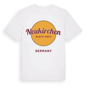 Neukirchen cirkel t-shirt – ekologisk bomull t-shirt från Pinshirt