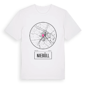 Niebüll t-shirt – ekologisk bomull t-shirt från Pinshirt