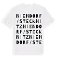 Niendorf/Stecknitz ordlek t-shirt