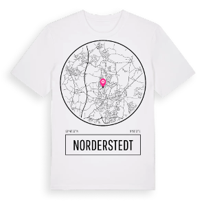 Norderstedt t-shirt – ekologisk bomull t-shirt från Pinshirt