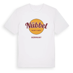 Nübbel cirkel t-shirt – ekologisk bomull t-shirt från Pinshirt