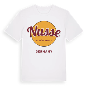 Nusse cirkel t-shirt – ekologisk bomull t-shirt från Pinshirt