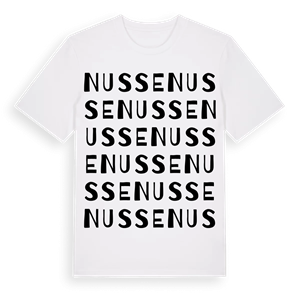 Nusse ordlek t-shirt – ekologisk bomull t-shirt från Pinshirt