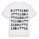 Nutteln ordlek t-shirt