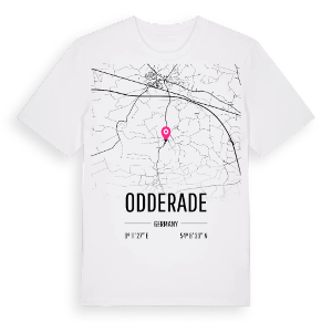 Odderade karta t-shirt – ekologisk bomull t-shirt från Pinshirt