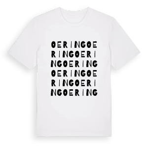 Oering ordlek t-shirt – ekologisk bomull t-shirt från Pinshirt