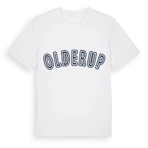Olderup college t-shirt – ekologisk bomull t-shirt från Pinshirt