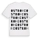 Ostrohe ordlek t-shirt