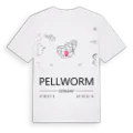 Pellworm karta t-shirt