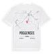 Poggensee karta t-shirt