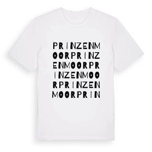 Prinzenmoor ordlek t-shirt – ekologisk bomull t-shirt från Pinshirt