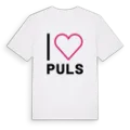 Jag älskar Puls t-shirt stort tryck