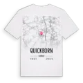 Quickborn karta t-shirt