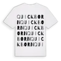 Quickborn ordlek t-shirt