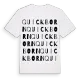 Quickborn ordlek t-shirt