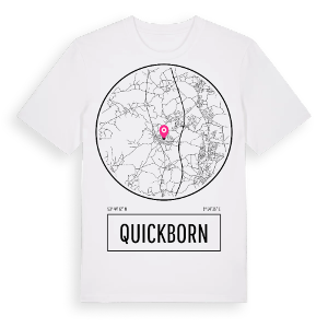 Quickborn t-shirt – ekologisk bomull t-shirt från Pinshirt