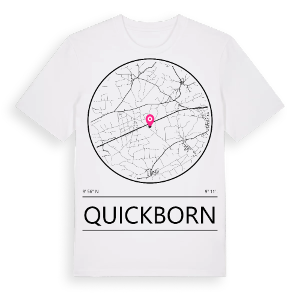 Quickborn t-shirt – ekologisk bomull t-shirt från Pinshirt