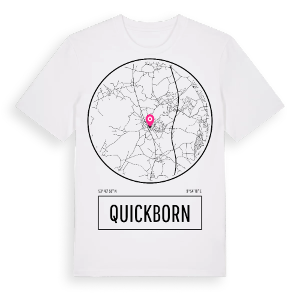Quickborn t-shirt – ekologisk bomull t-shirt från Pinshirt