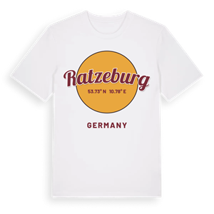 Ratzeburg cirkel t-shirt – ekologisk bomull t-shirt från Pinshirt