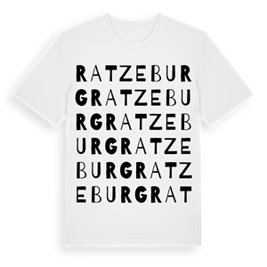 Ratzeburg ordlek t-shirt – ekologisk bomull t-shirt från Pinshirt