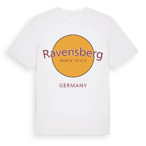 Ravensberg cirkel t-shirt – ekologisk bomull t-shirt från Pinshirt