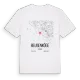 Reußenköge karta t-shirt