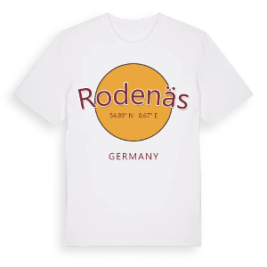 Rodenäs cirkel t-shirt – ekologisk bomull t-shirt från Pinshirt