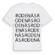 Rodenäs ordlek t-shirt