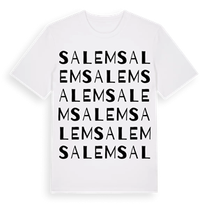 Salem ordlek t-shirt – ekologisk bomull t-shirt från Pinshirt