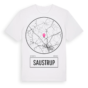 Saustrup t-shirt – ekologisk bomull t-shirt från Pinshirt