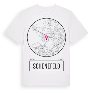 Schenefeld t-shirt – ekologisk bomull t-shirt från Pinshirt