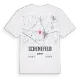 Schenefeld karta t-shirt