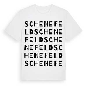 Schenefeld ordlek t-shirt – ekologisk bomull t-shirt från Pinshirt